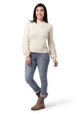 SMARTWOOL SmartWool Women's Cozy Lodge Bell Sleeve Sweater- Natural Heather