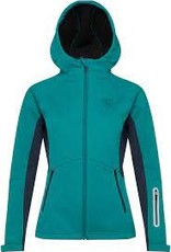 ROSSIGNOL Rossignol Womens SOFTSHELL HOODIE Jacket- DARK EMERALD