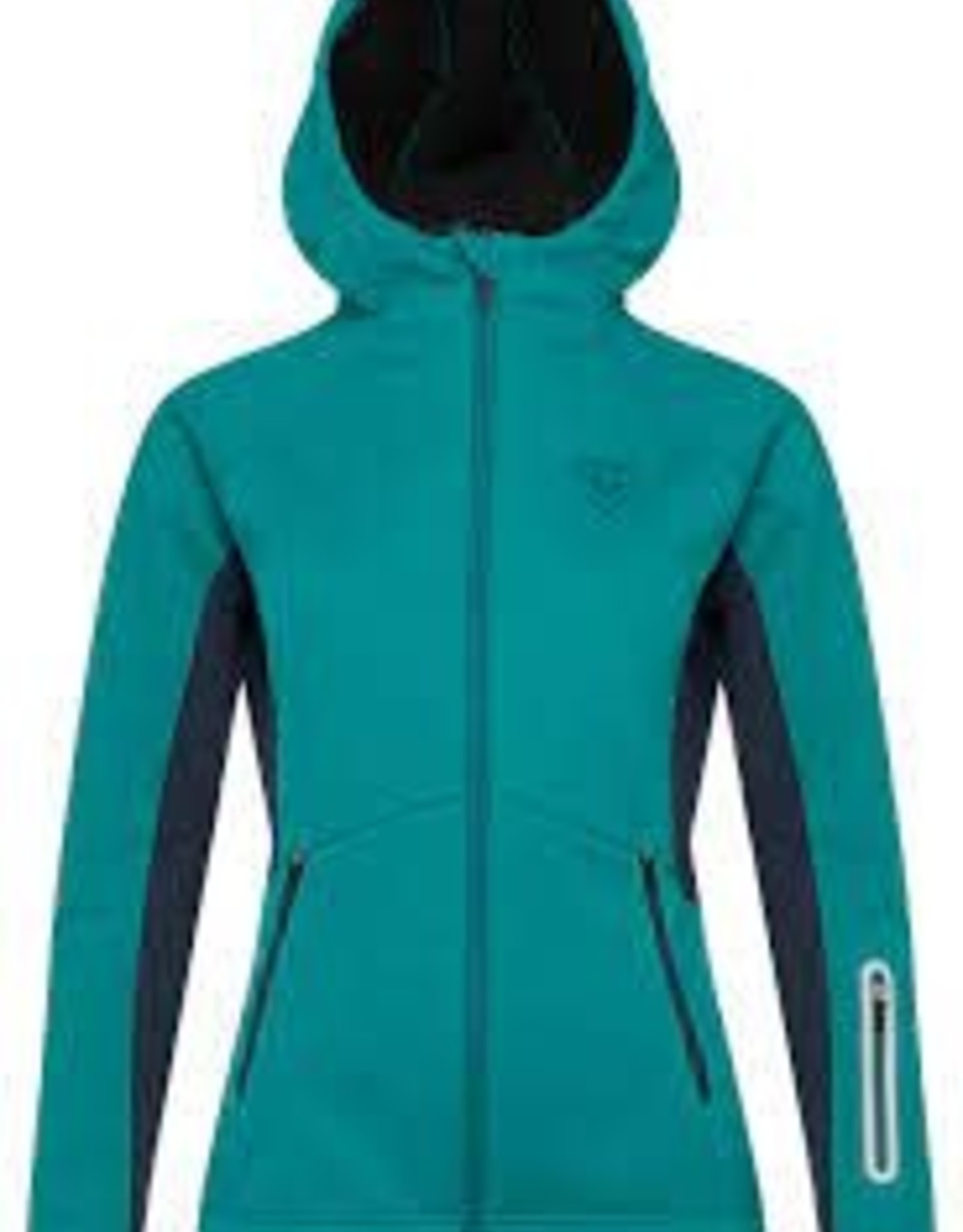 ROSSIGNOL Rossignol Womens SOFTSHELL HOODIE Jacket- DARK EMERALD