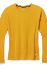 SMARTWOOL SmartWool Women's Merino 250 Baselayer Crew Med-HONEY GOLD HEATHER