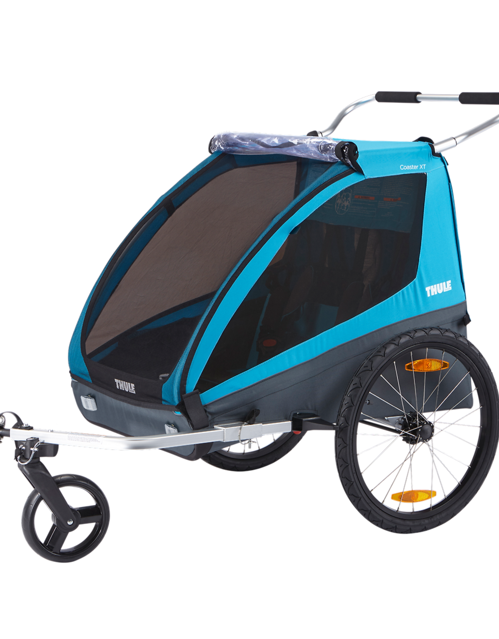 THULE Thule Coaster XT 2-seat bike trailer blue