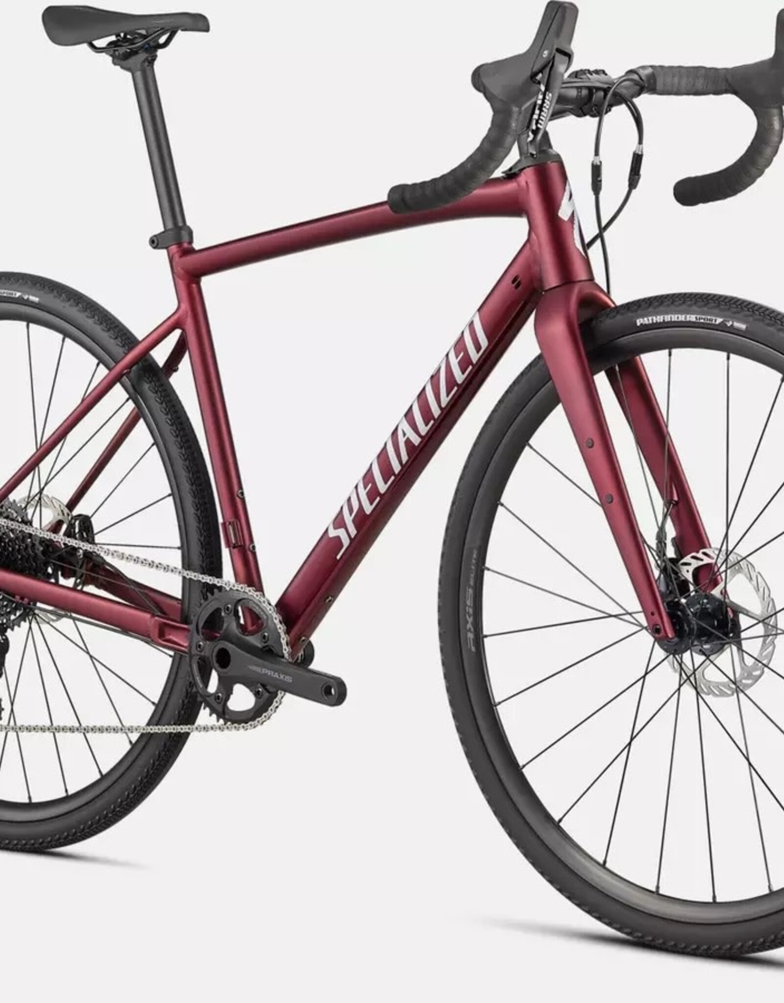 SPECIALIZED Specialized DIVERGE E5 COMP - Maroon/Light Silver/Chrome