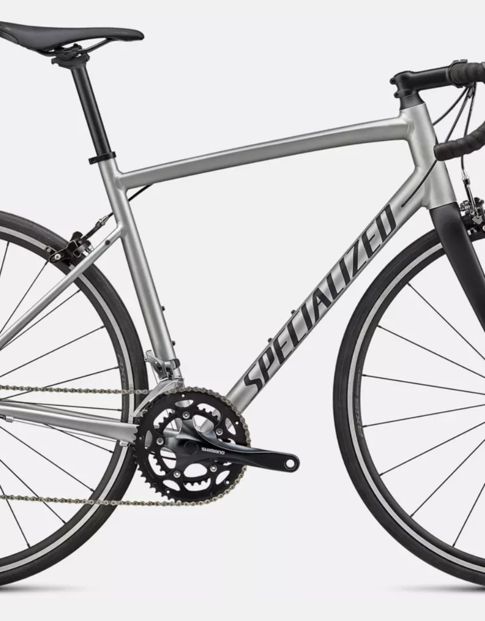 Specialized ALLEZ E5- Satin Flake Silver/Black - GearHeads