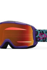 SMITH Smith Daredevil Jr. Purple Haze Neon Cheetah w Red Sol-X Mirror Lens