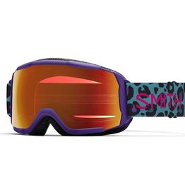 SMITH Smith Daredevil Jr. Purple Haze Neon Cheetah w Red Sol-X Mirror Lens