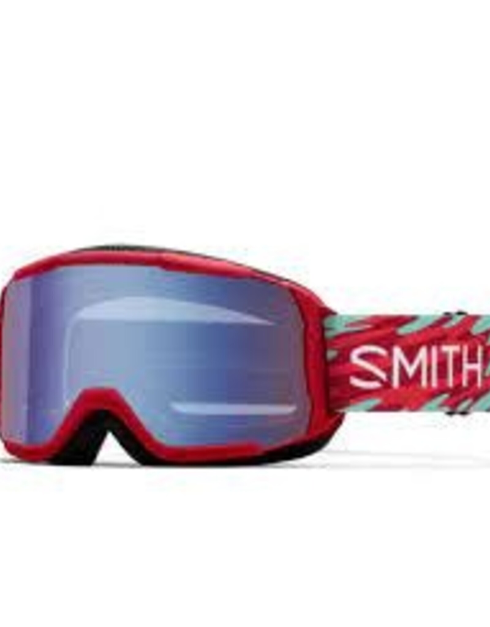 SMITH Smith Daredevil Jr. Crimson Swirled w Blue Sensor Mirror
