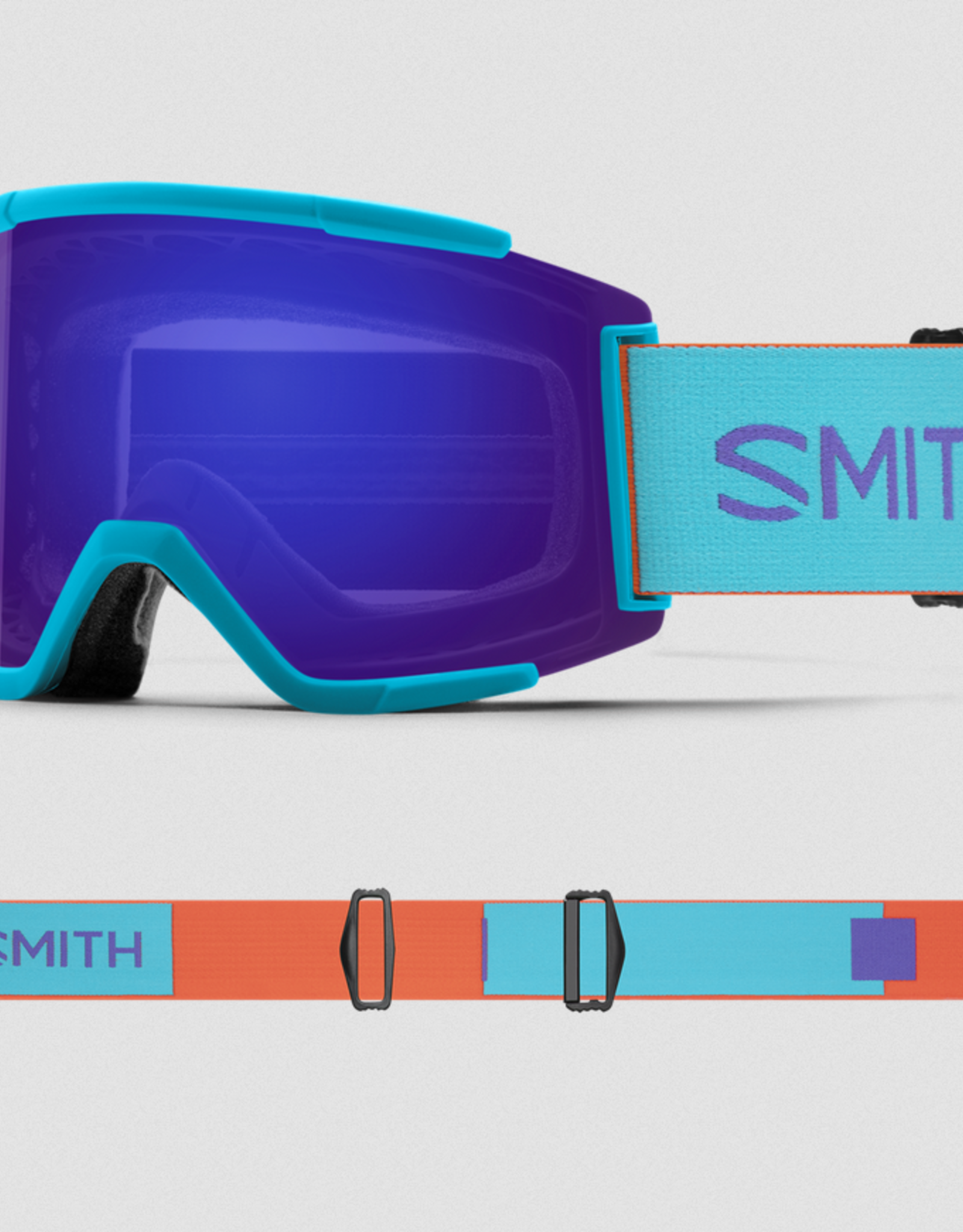 SMITH Smith Squad XL Olympic Blue w Everyday Violet Mirror & Storm Amber Lenses