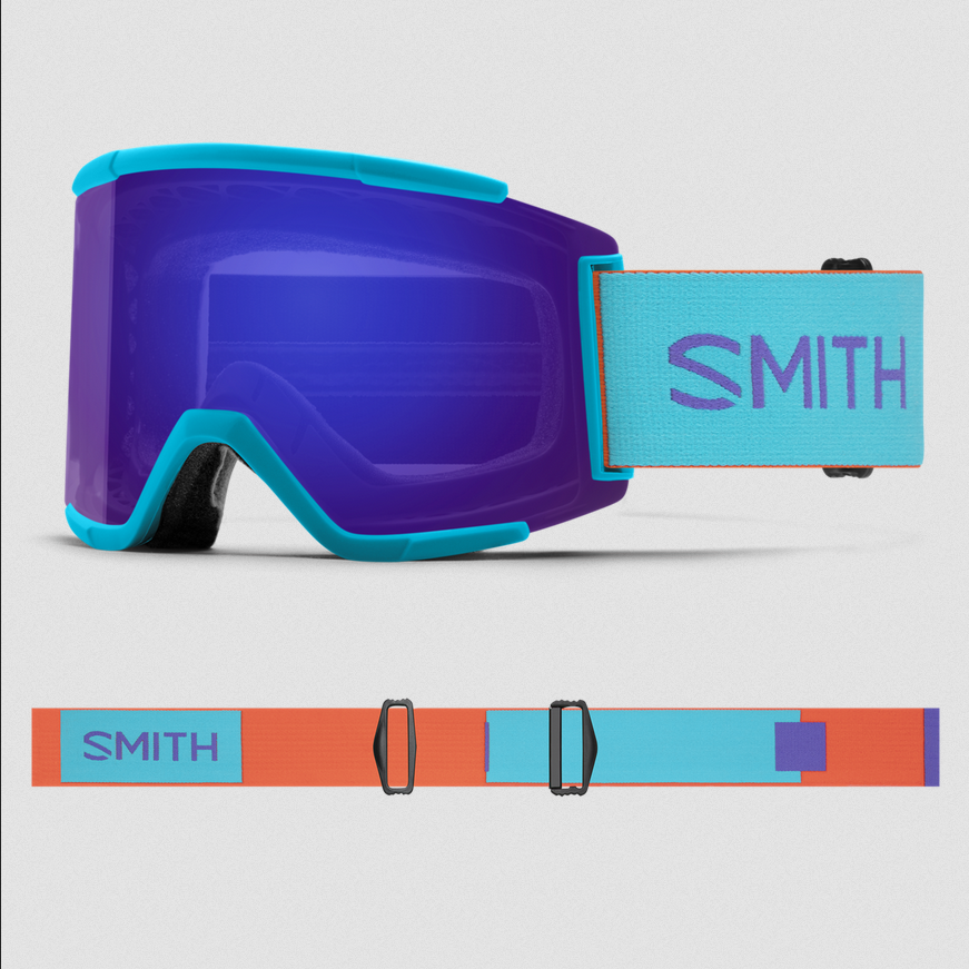 Smith Squad XL Olympic Blue w Everyday Violet Mirror & Storm Amber Lenses