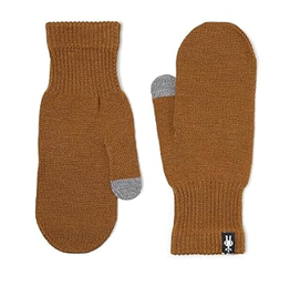 SMARTWOOL SmartWool Knit Mitt Med- FOX BROWN