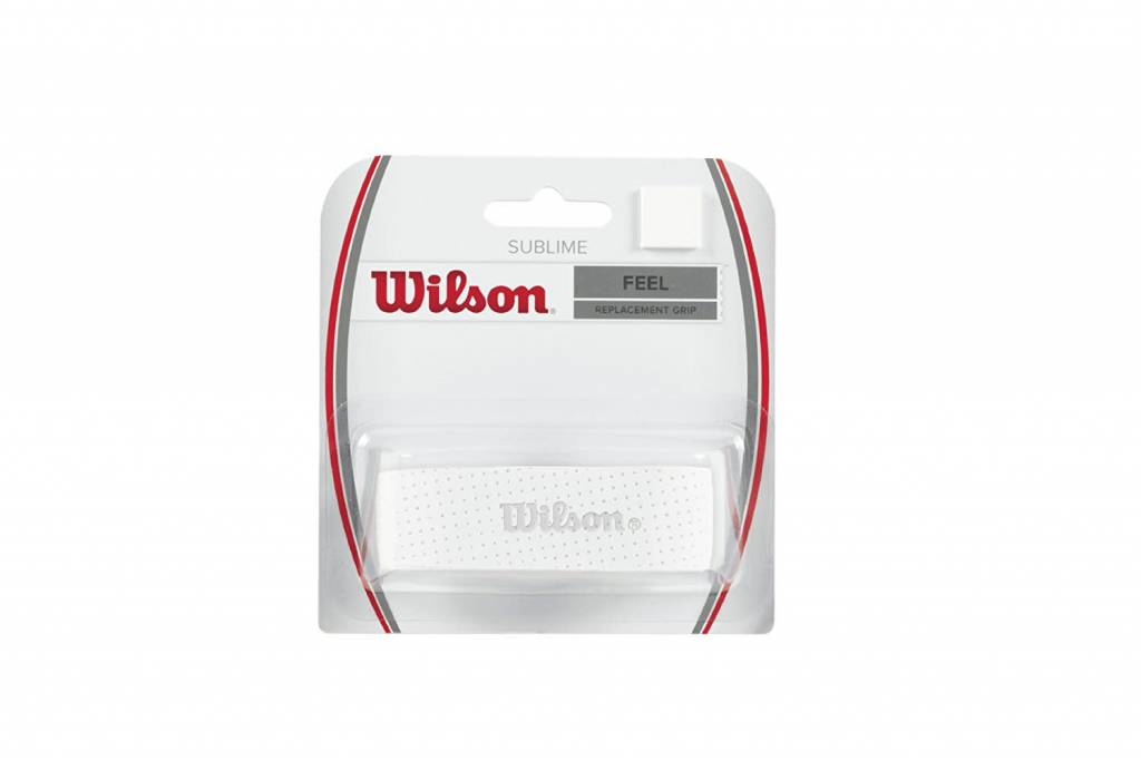 Wilson Sublime Replacement Grip - Manopola Sostitutiva Per Racchette Da Tennis - Bianco - Foto 5