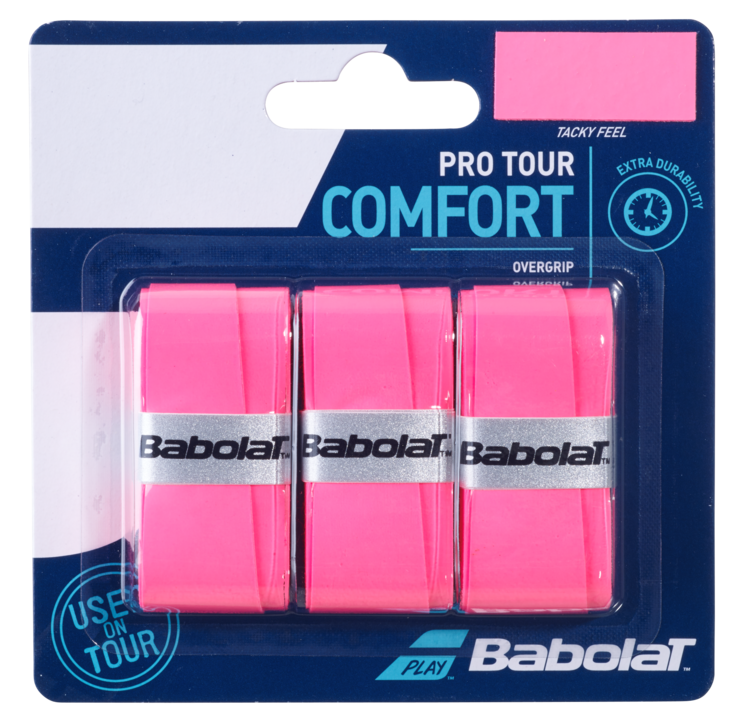 Babolat BABOLAT Pro Tour Grip, Pack of 3