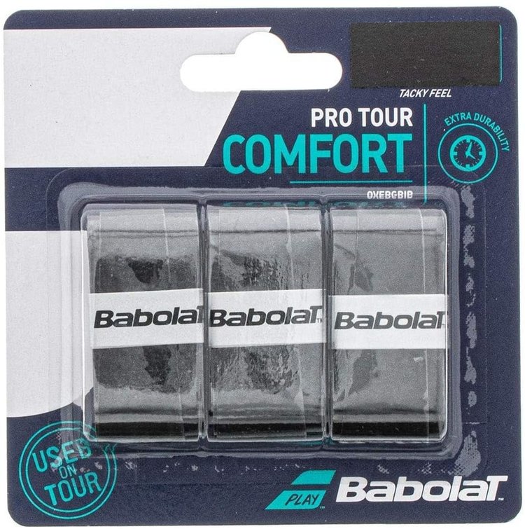 Babolat BABOLAT Pro Tour Grip, Pack of 3