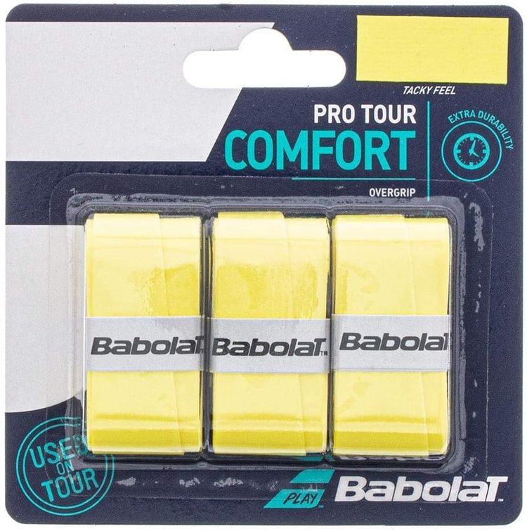 Babolat BABOLAT Pro Tour Grip, Pack of 3