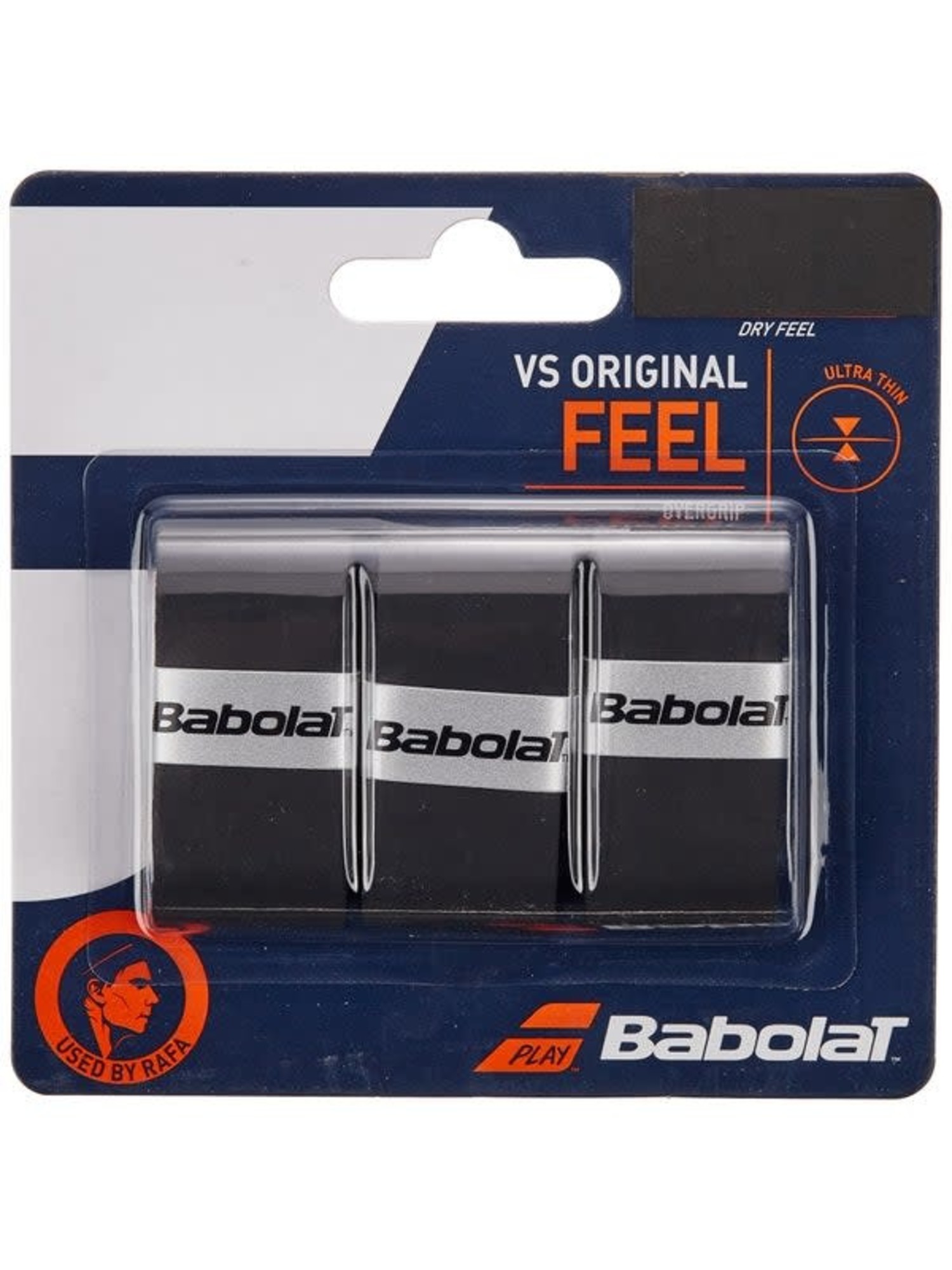 Overgrip Babolat VS Original X3 Azul - Empório Do Tenista