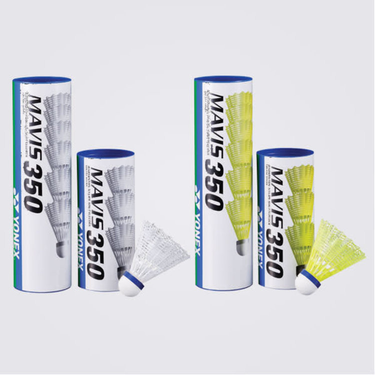 Yonex Yonex Mavis 350 Badminton Shuttlecock,  White (not eligible for free shipping)
