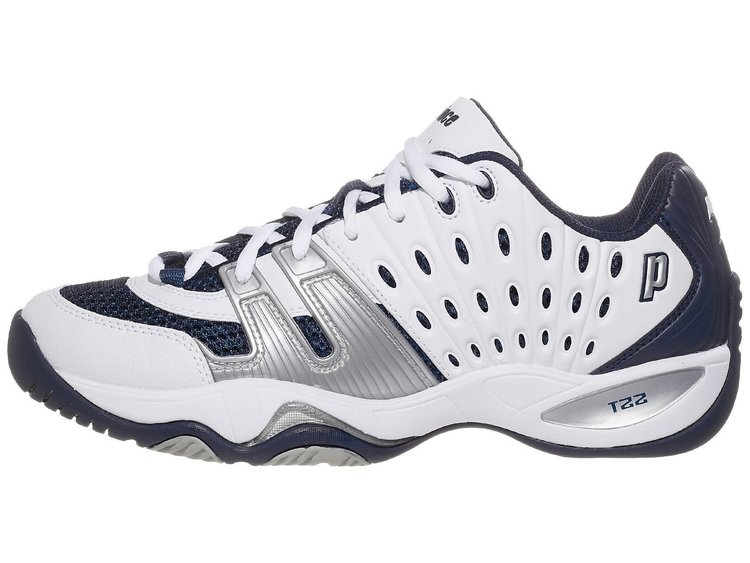 Prince Prince T22 Men's Tennis Shoes Navy/white/silver