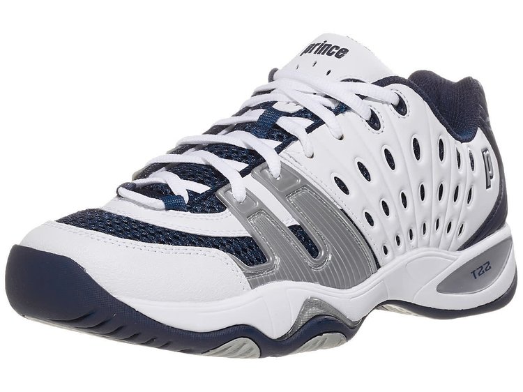 Prince Prince T22 Men's Tennis Shoes Navy/white/silver