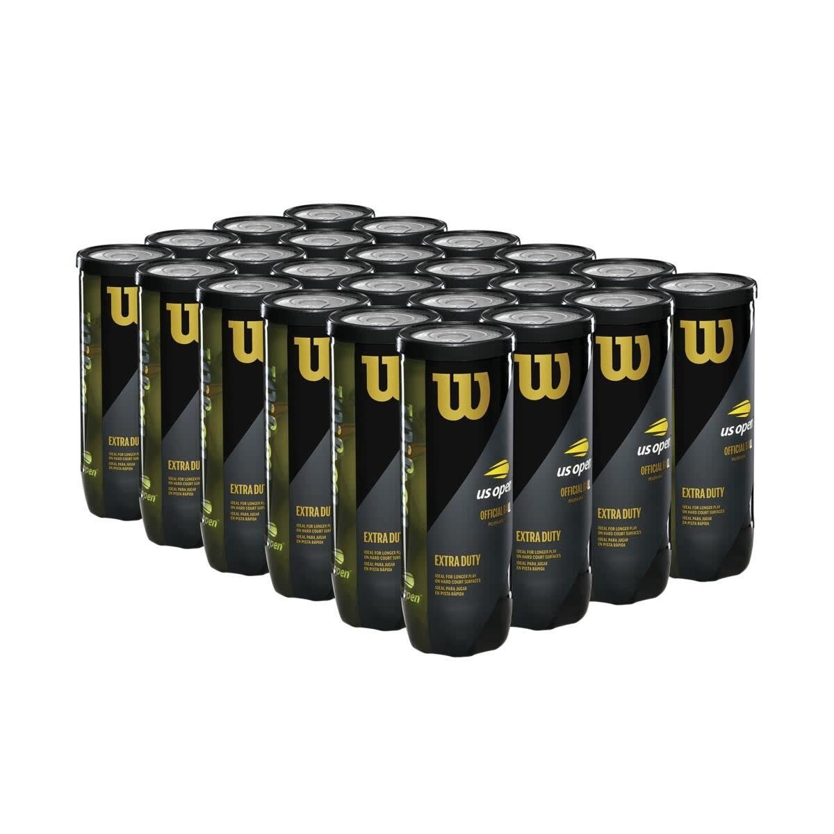 Wilson US Open Extra Duty 18缶セット US Open Extra Duty 4 Ball Can (18 Pack) | Wilson Sporting Goods