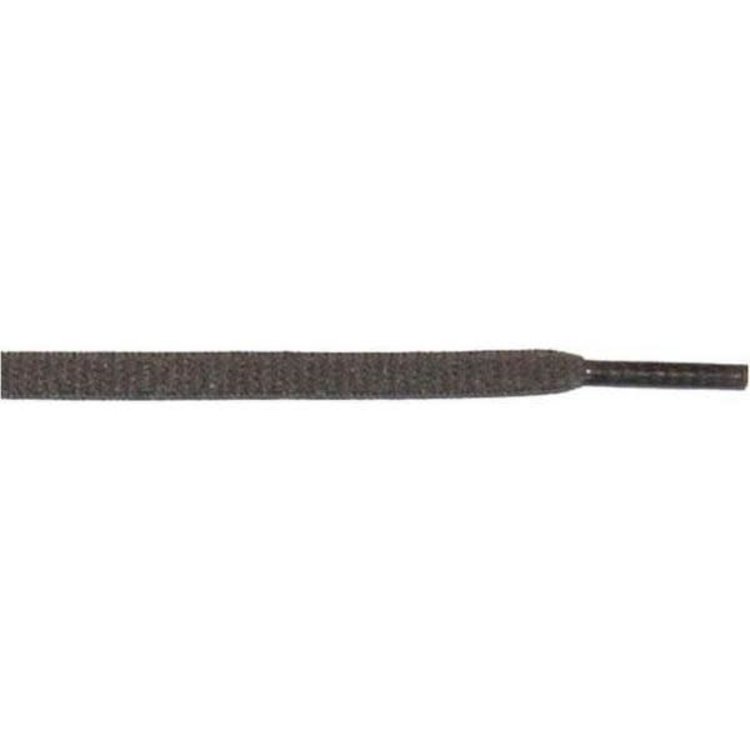 Athletic Oval 1/4" ShoeLaces Dark Gray