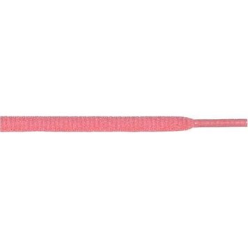Athletic  Oval 1/4" Shoelaces Pink