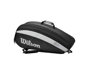 Wilson Federer Team 6 Pack Tennis Bag - Black