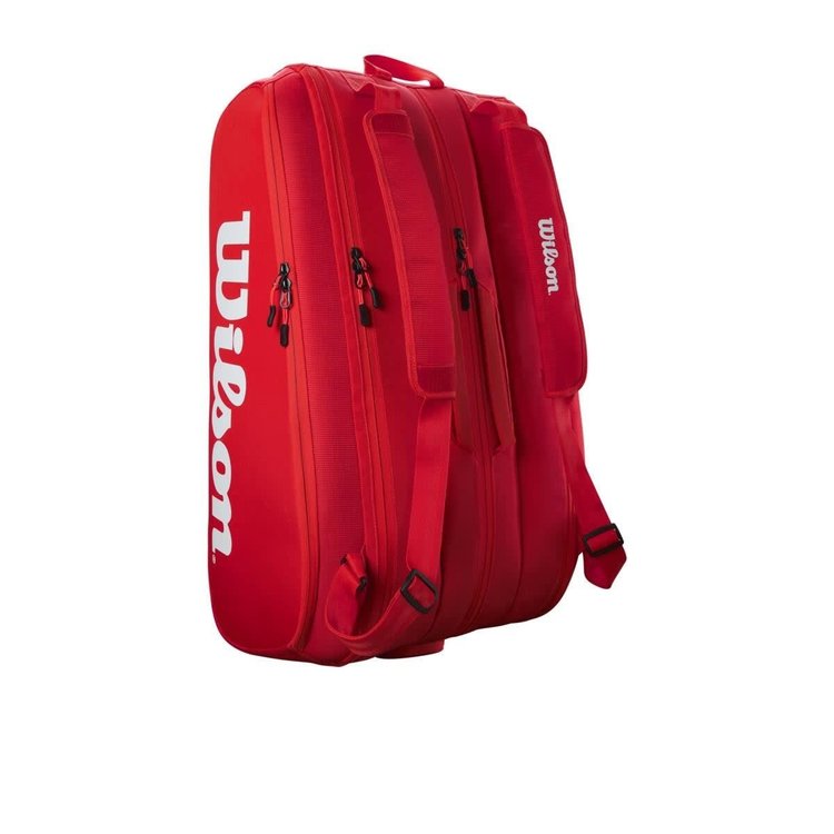 Wilson Wilson Super Tour 15PK Tennis Bag, Red