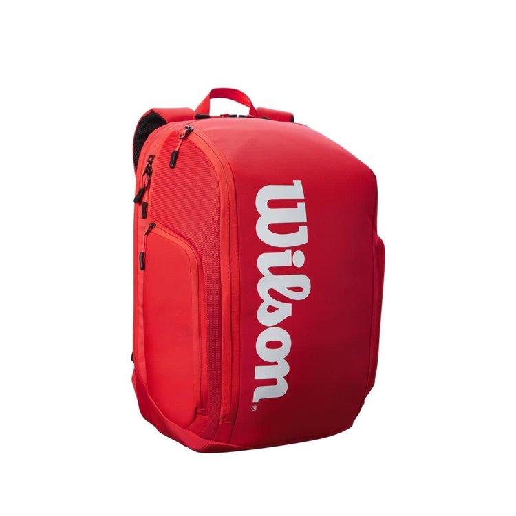Wilson Wilson Super Tour Backpack Tennis Bag, Red