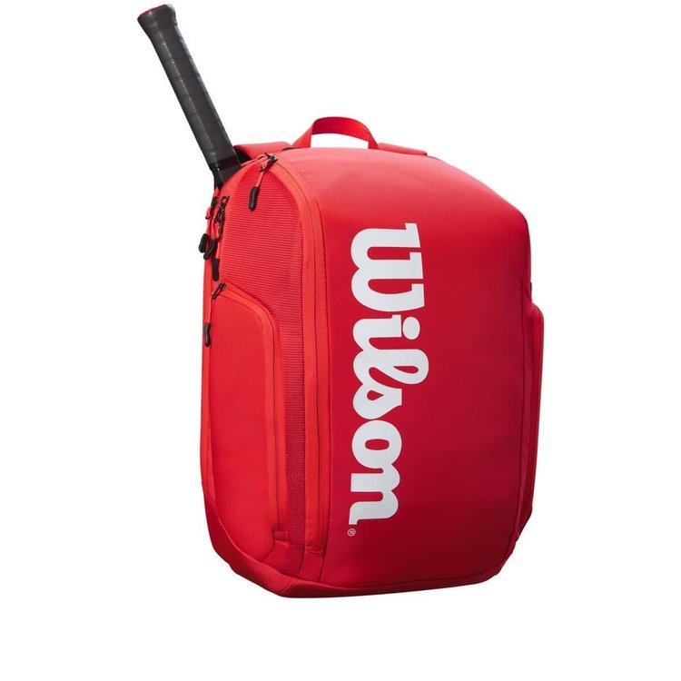 Wilson Wilson Super Tour Backpack Tennis Bag, Red