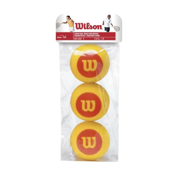 Wilson Wilson Starter Foam, 3 Pack