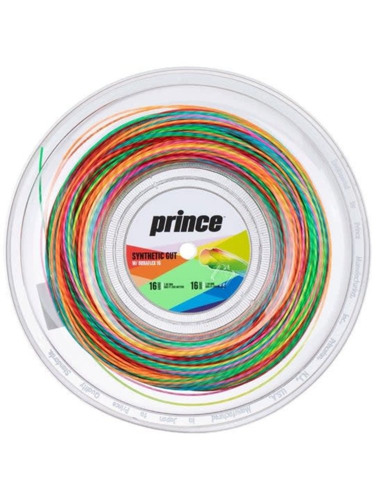 Prince Prince Synthetic Gut W/ Duraflex Rainbow String Reel 660 feet/200m