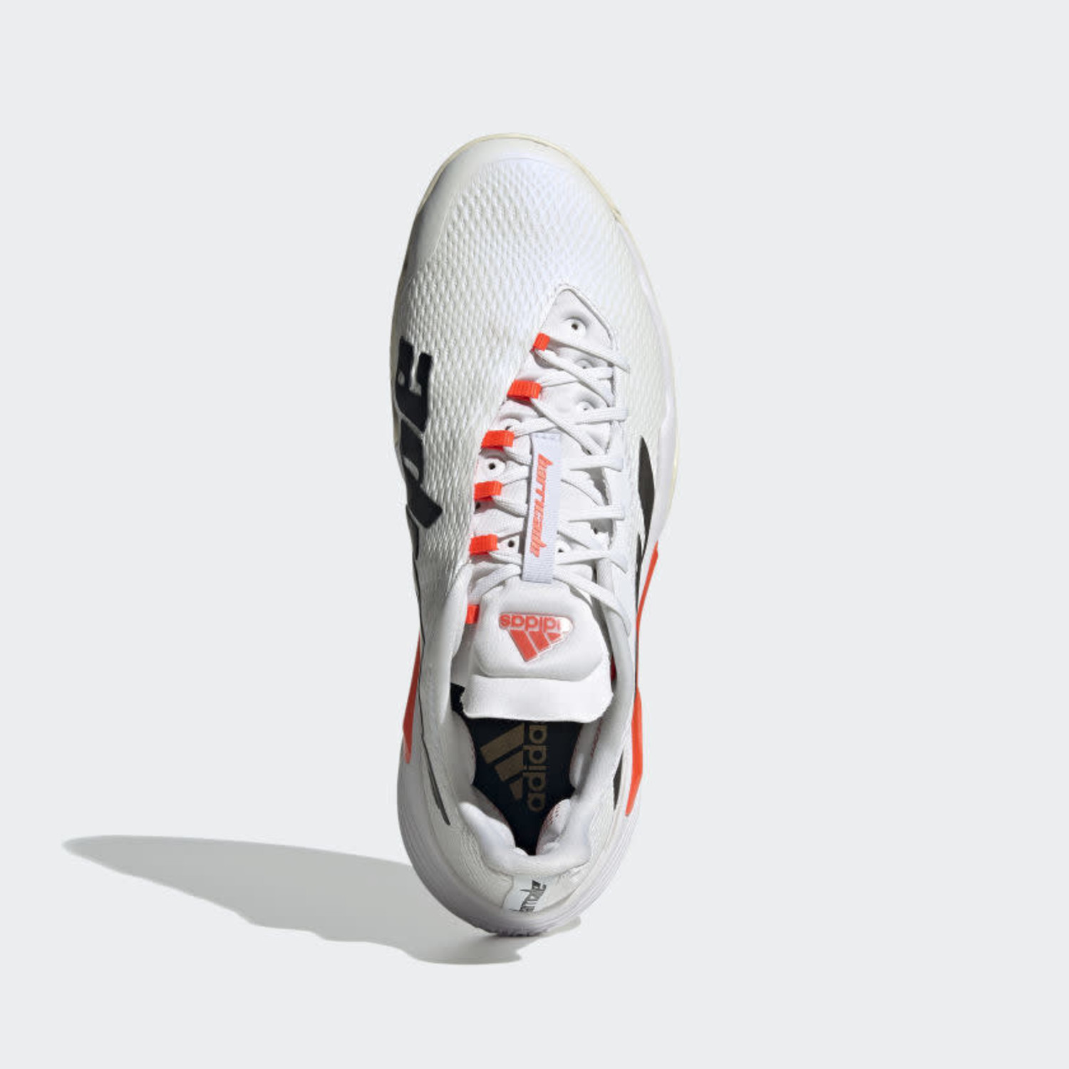 Adidas Barricade Men, White/Black/Solar Red (FZ3935) - Cayman Sports -  Tennis Badminton \u0026 Pickleball