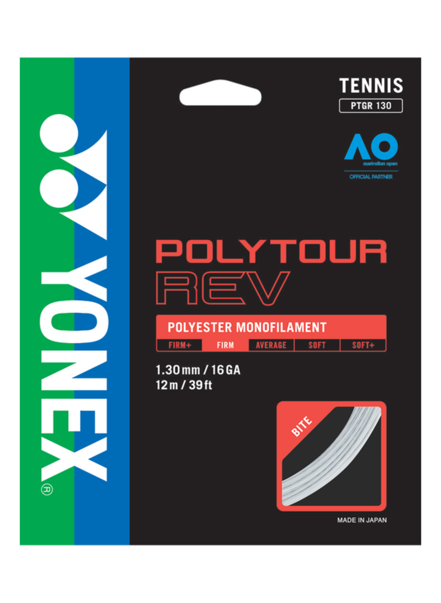 Yonex PolyTour Rev String Set - Cayman Sports - Tennis Badminton