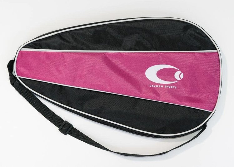 Cayman Sports Single Waterproof Pickleball Paddle Case - Best Pickleball Paddle Cover for Wide Body Paddles with Bonus Storage for Accessories