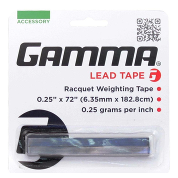 Gamma Gamma Lead Tape, 1/4" X 72"