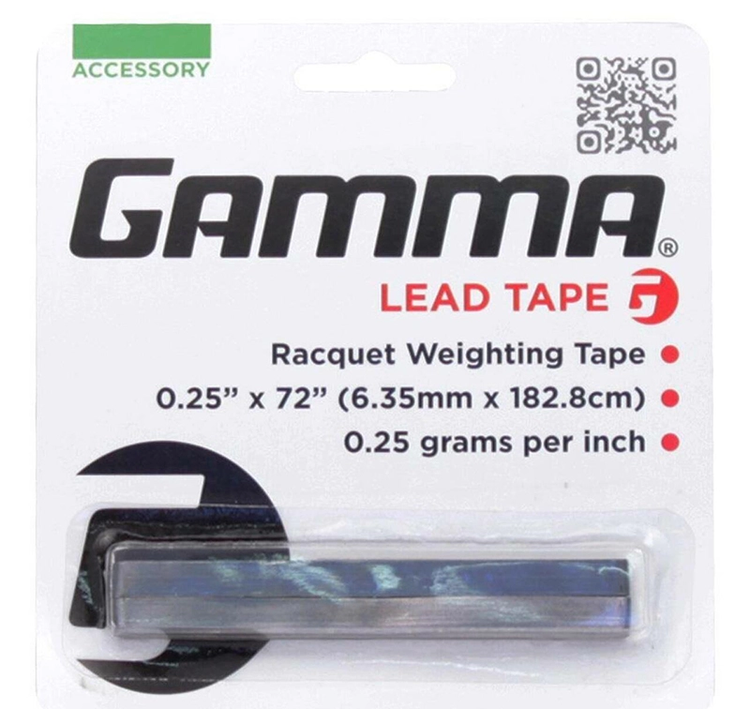 Gamma Gamma Lead Tape, 1/4" X 72"