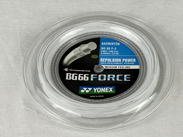 Yonex Yonex BG66 Force Badminton String Reel 200m /656 feet