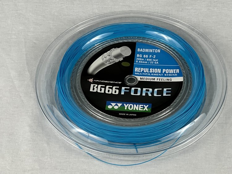 Yonex Yonex BG66 Force Badminton String Reel 200m /656 feet