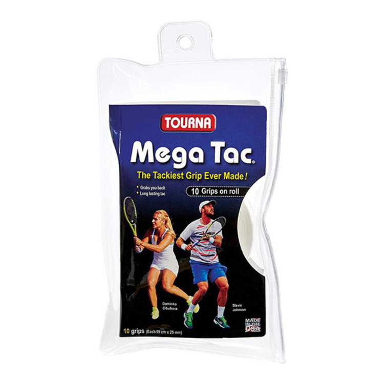 Tourna Tourna Mega Tac,  White 10pk