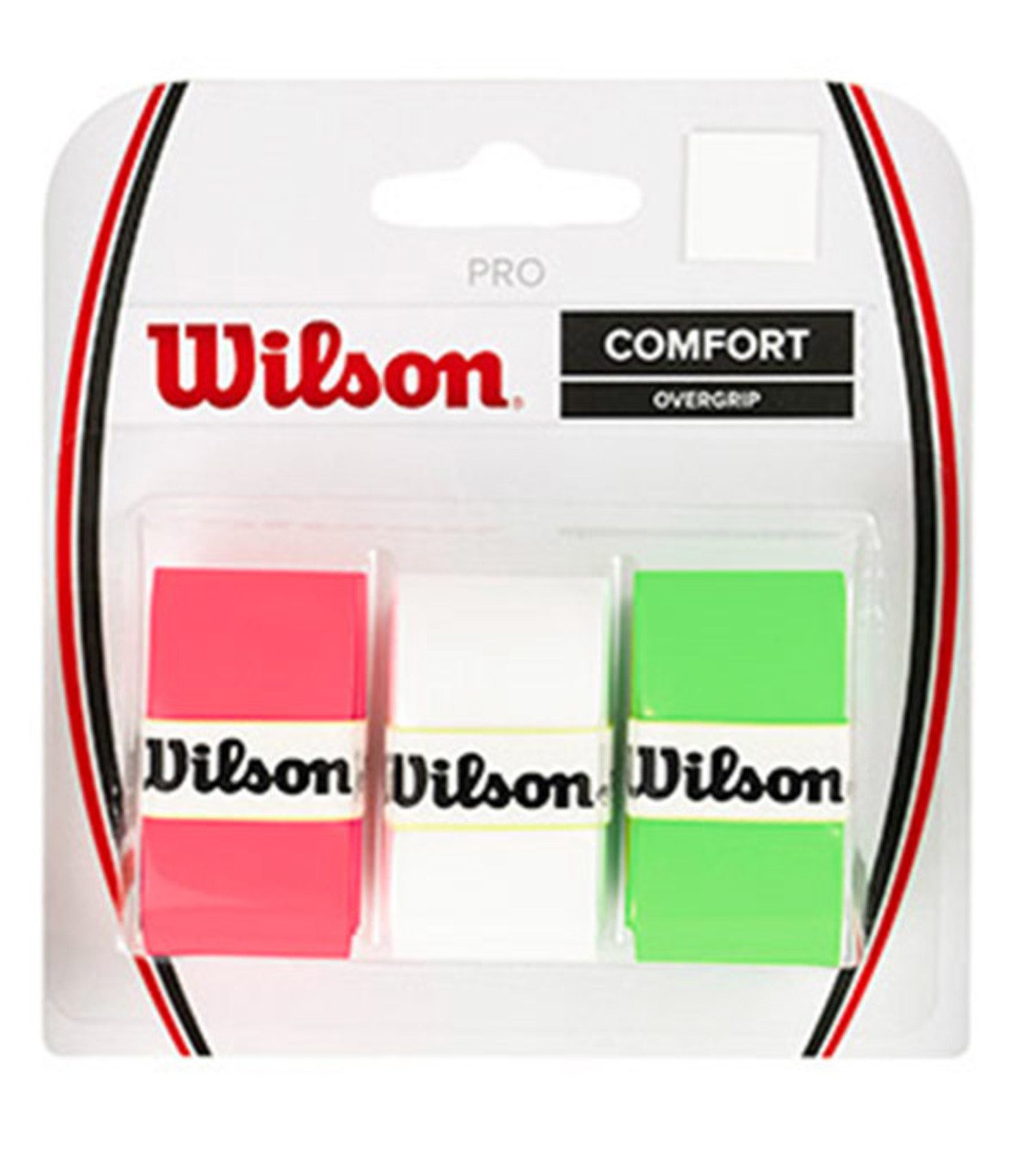 Wilson Pro Comfort Racket Overgrip Orange Pack of 3 Tennis Squash Badminton 