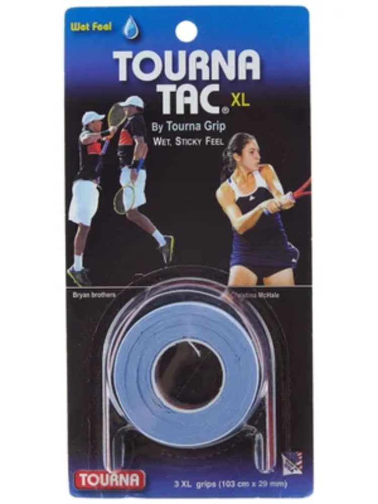 Tourna Tourna Tac  XL Light Blue, 3pk
