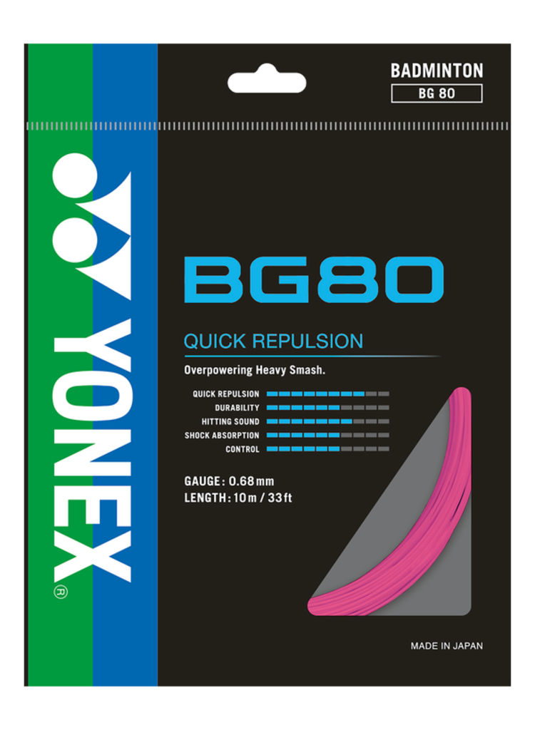 Yonex Yonex BG80 Badminton String set