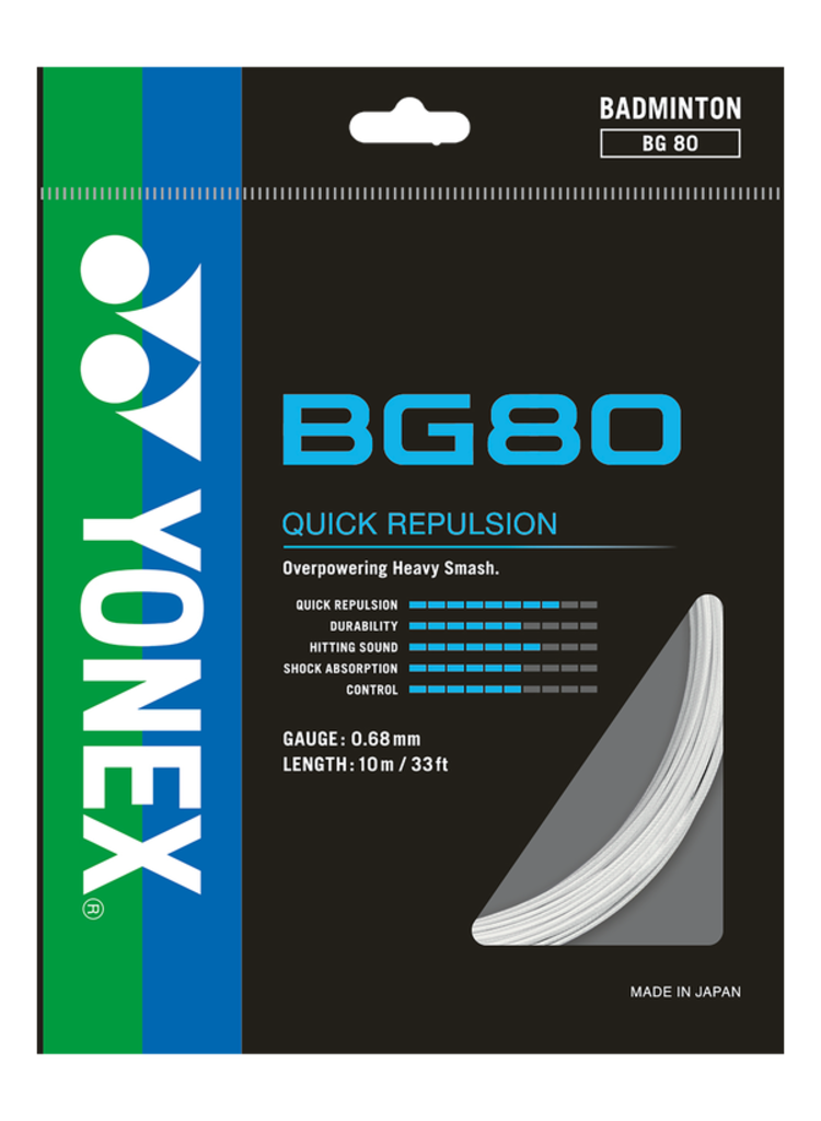 Yonex Yonex BG80 Badminton String set