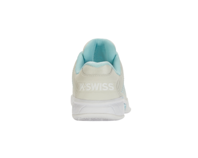K-Swiss K-Swiss Hypercourt Express 2 Women's  Wide, Gray/White/Blue (96807-089-W), Wide