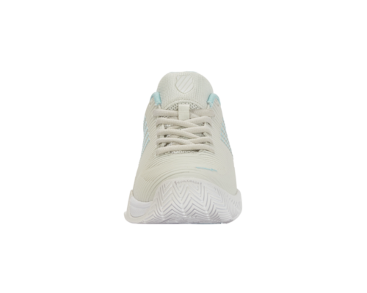 K-Swiss K-Swiss Hypercourt Express 2 Women's  Wide, Gray/White/Blue (96807-089-W), Wide