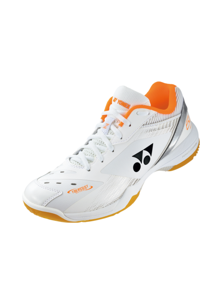 Yonex Power Cushion 65Z Wide, White/Orange (SHB65Z3WEX)