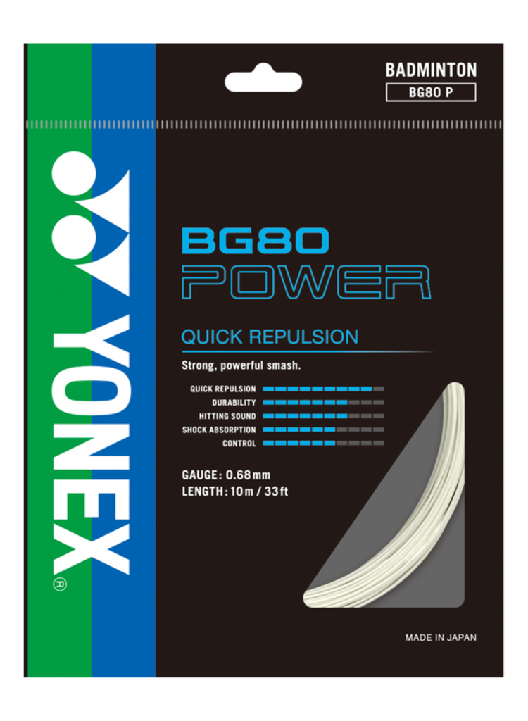 Yonex Yonex BG80 Power Badminton String Set