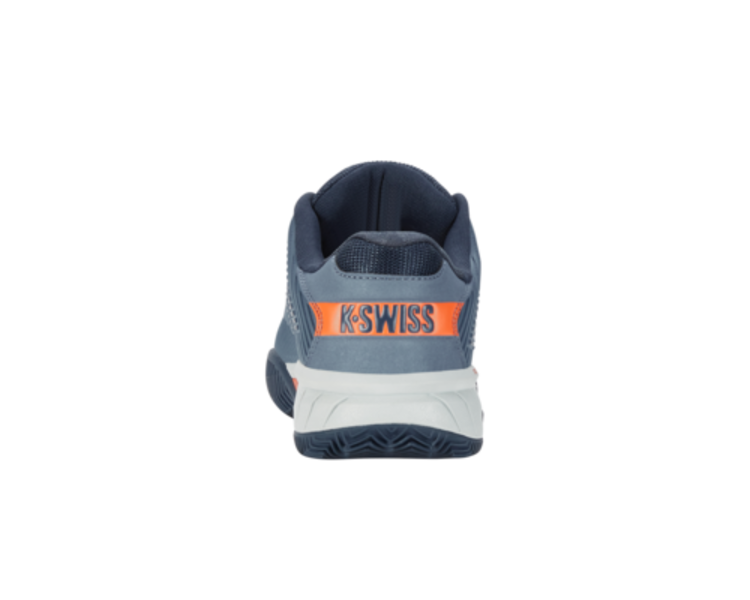 K-Swiss Hypercourt Express 2 HB Clay Men's,  Gray/Orange (06614-497-M)