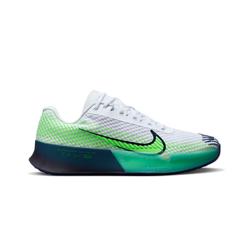 Nike Men's Nike Zoom Vapor 11 HC, White/Green Strike (DR6966 103)