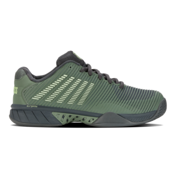 K-Swiss Hypercourt Express 2 Men's Tennis Shoes, Wide 2E Green (06806-347-W)