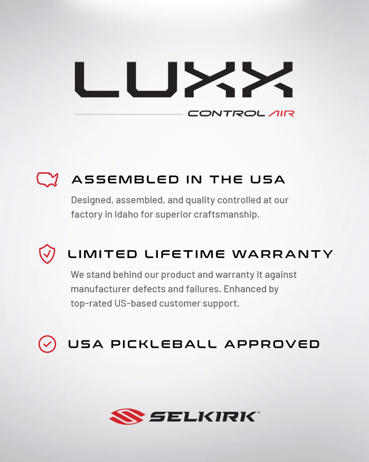 Selkirk Luxx Control Air - Epic - Pickleball Paddle